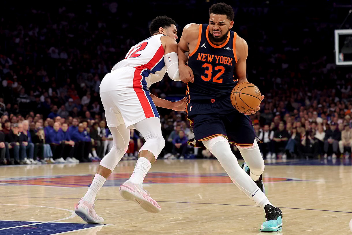 NBA: Playoffs-Detroit Pistons at New York Knicks