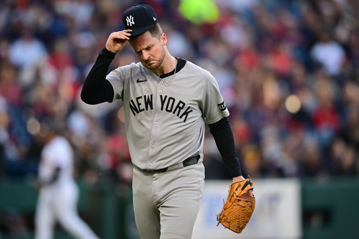 MLB: New York Yankees at Cleveland Guardians, clarke schmidt