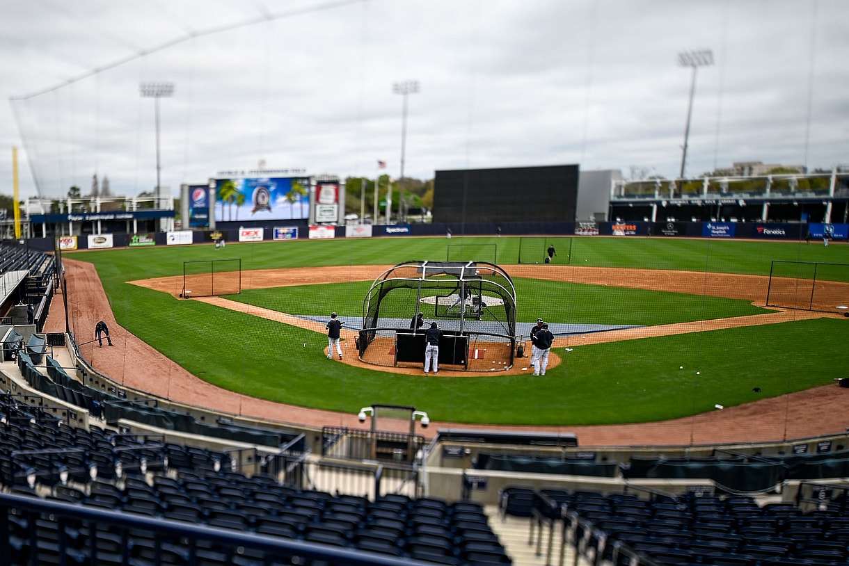 MLB: New York Yankees-Workouts