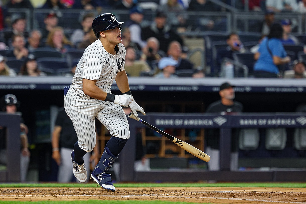 MLB: Arizona Diamondbacks at New York Yankees, anthony volpe
