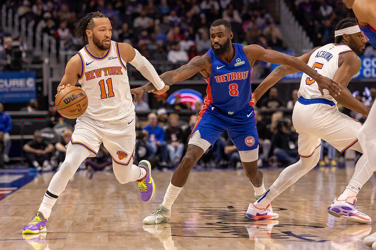 NBA: New York Knicks at Detroit Pistons