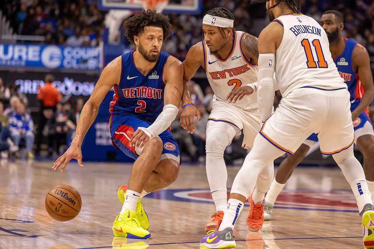 NBA: New York Knicks at Detroit Pistons