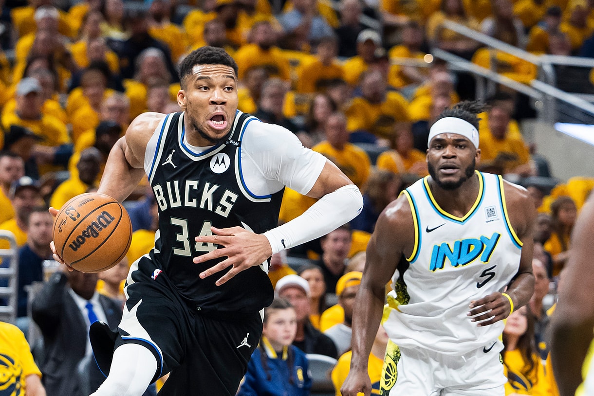 NBA: Playoffs-Milwaukee Bucks at Indiana Pacers