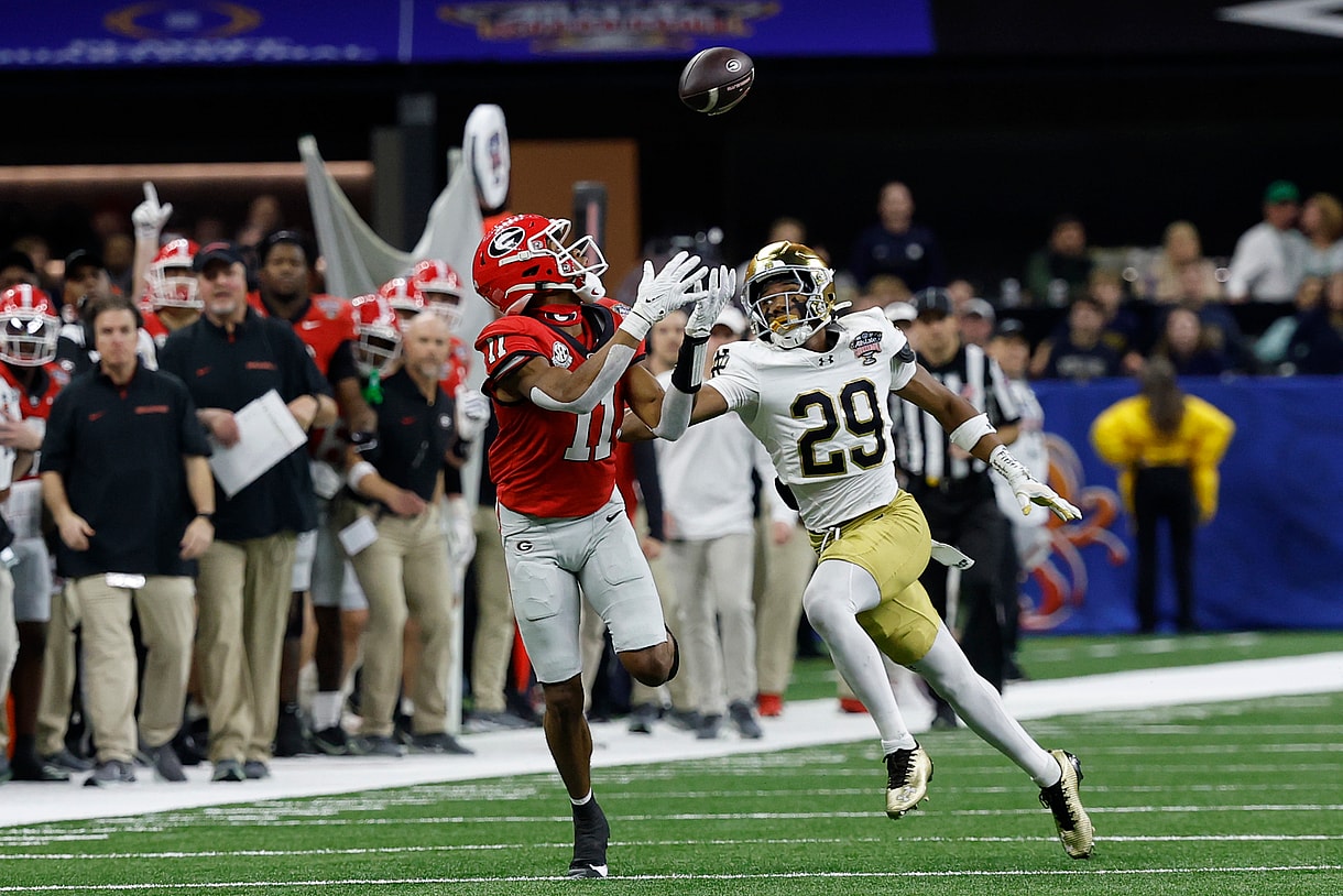 NCAA Football: Sugar Bowl-Notre Dame at Georgia