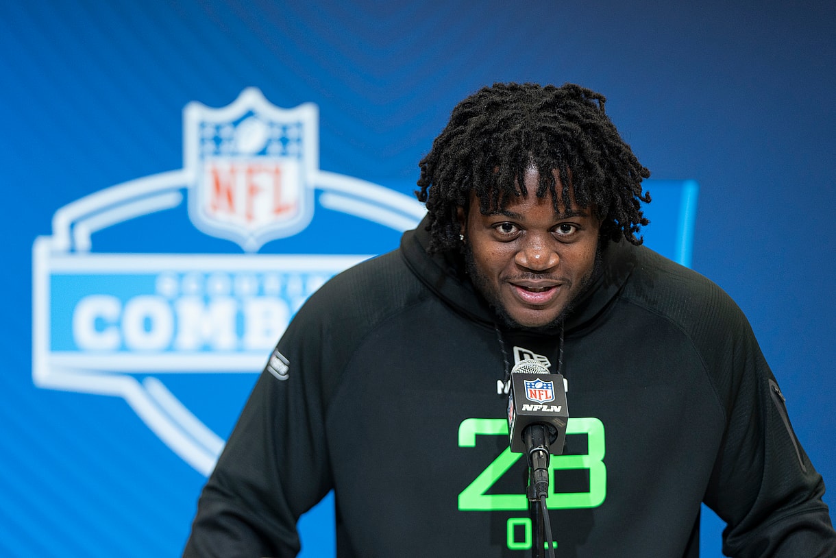 NFL: Combine, armand Membou, new york jets