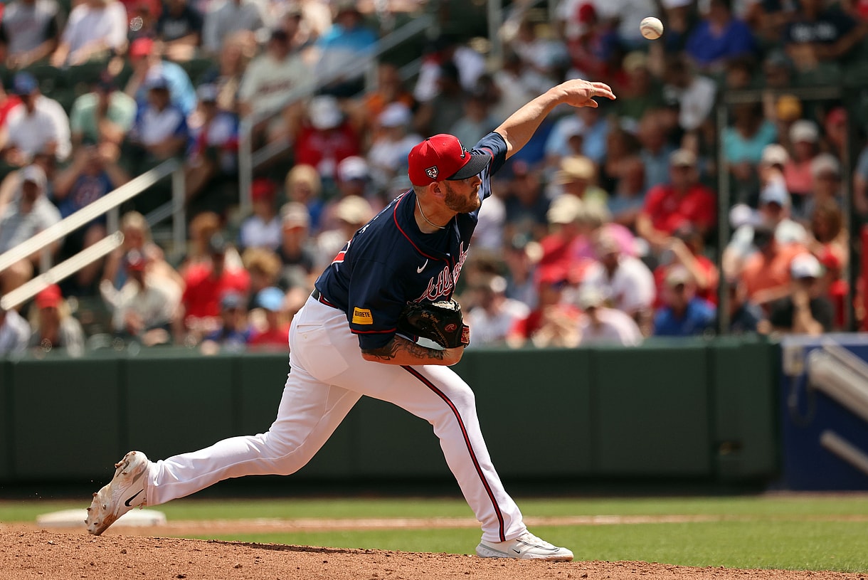 MLB: Spring Training-Minnesota Twins at Atlanta Braves