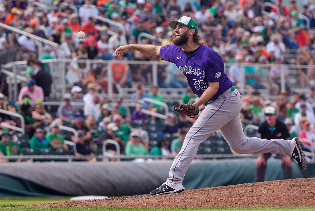 MLB: Spring Training-Colorado Rockies at San Francisco Giants
