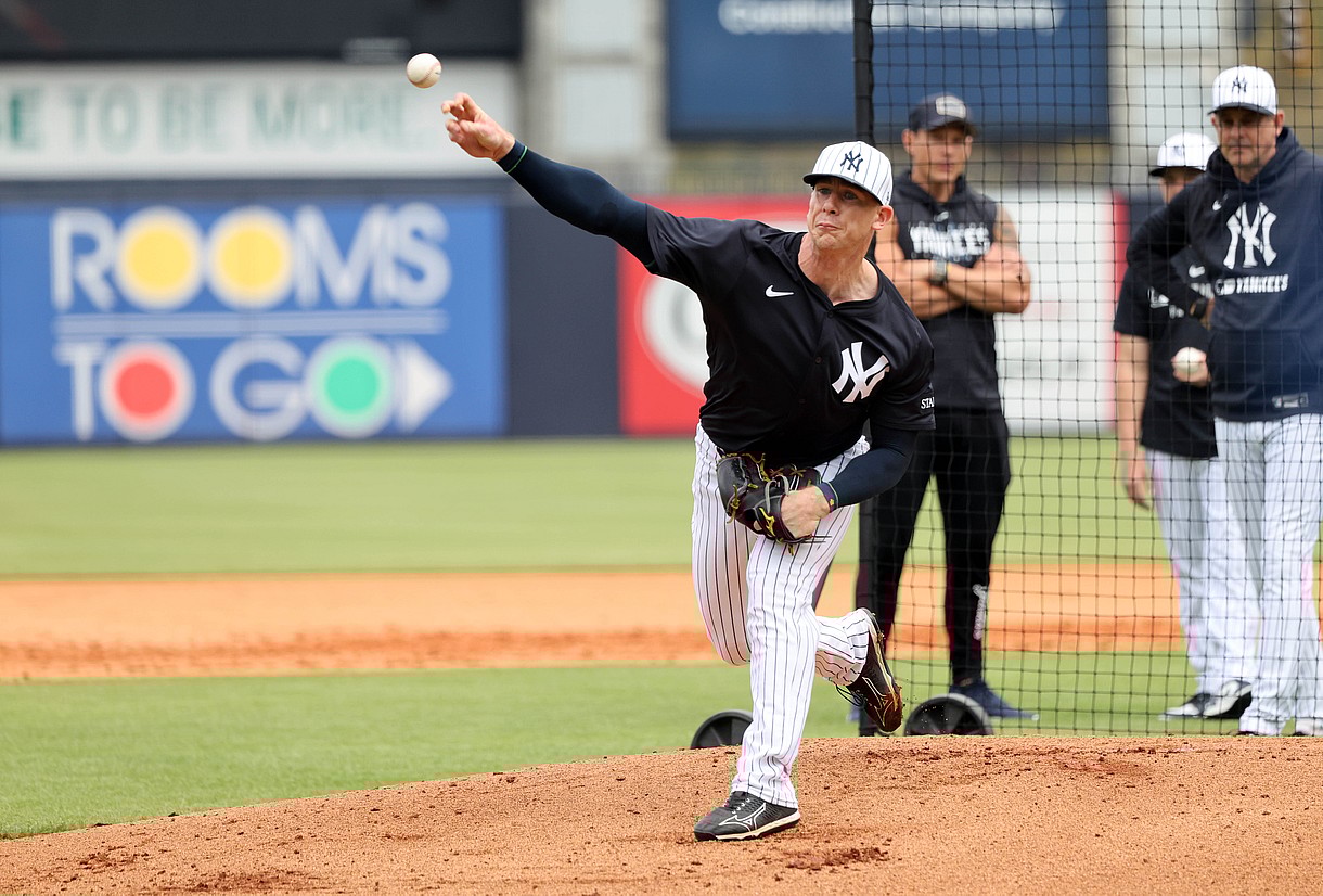 MLB: New York Yankees-Workouts