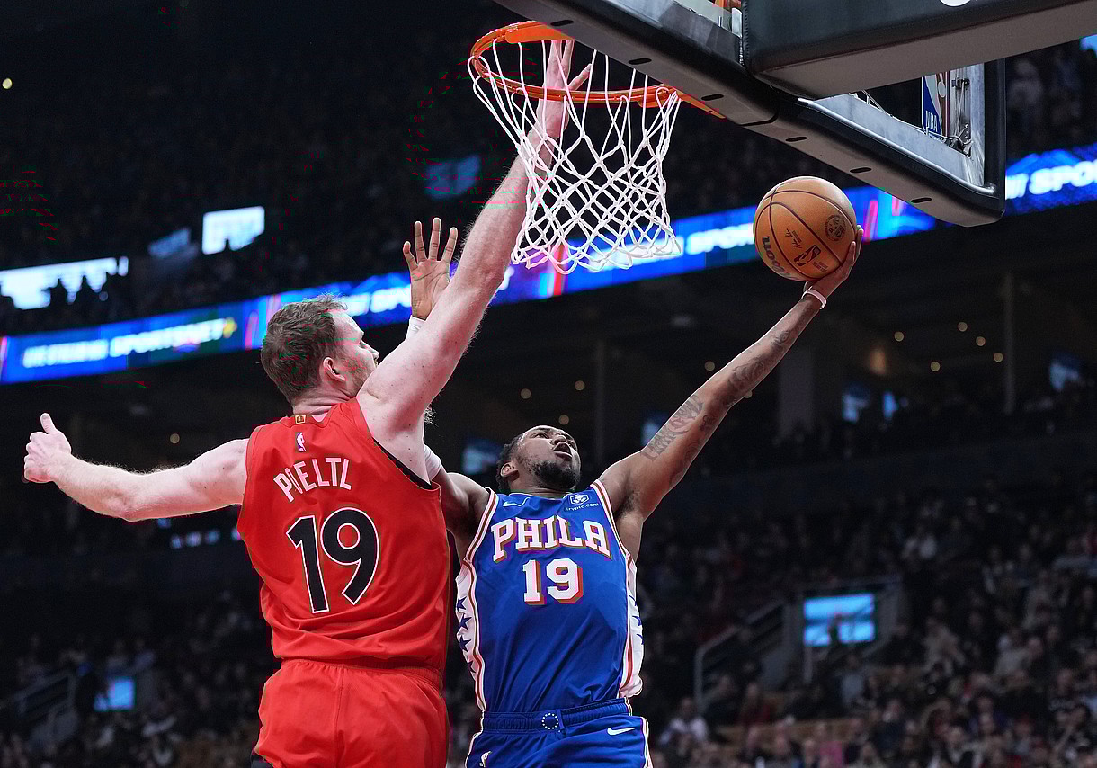 NBA: Philadelphia 76ers at Toronto Raptors