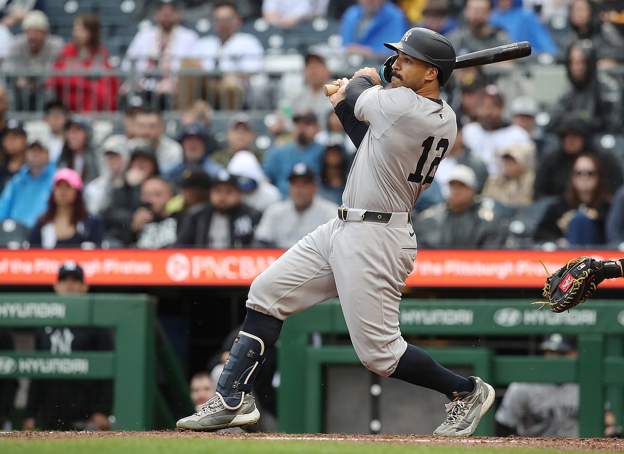 MLB: New York Yankees at Pittsburgh Pirates, Trent Grisham