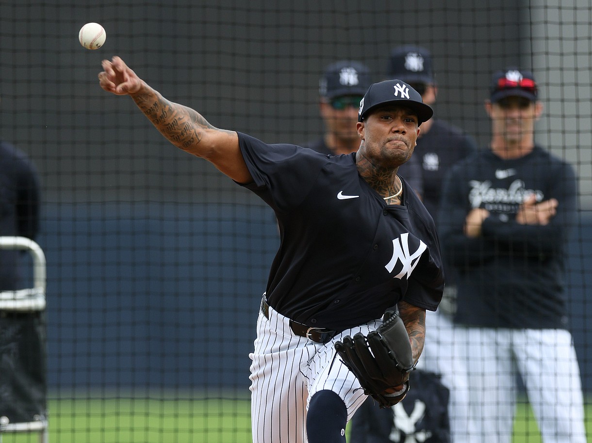 MLB: New York Yankees-Workouts