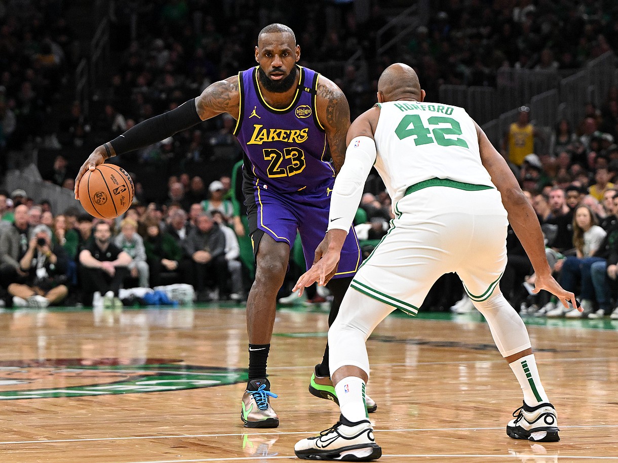 NBA: Los Angeles Lakers at Boston Celtics