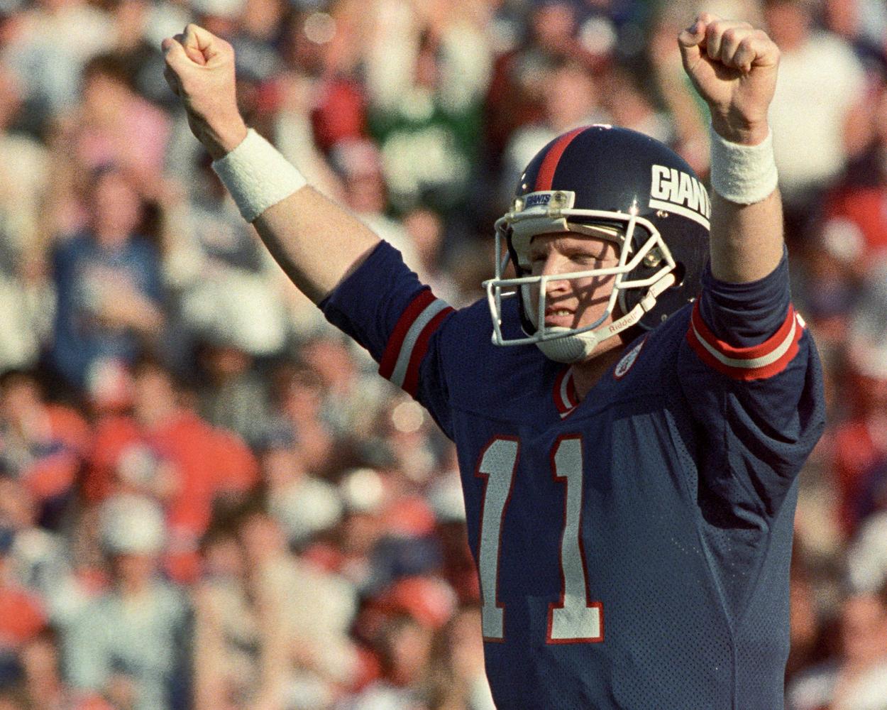 Phil Simms, Giants, NFL: Super Bowl XXI