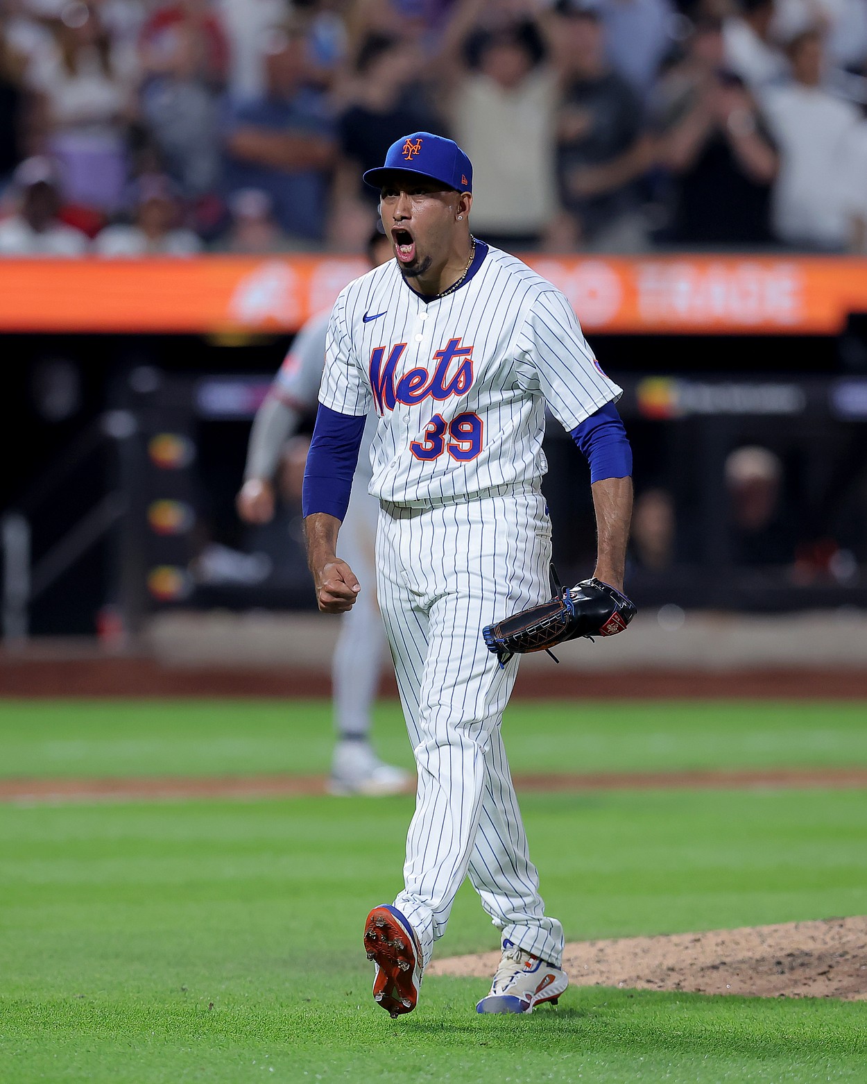 MLB: Cleveland Guardians at New York Mets, edwin diaz