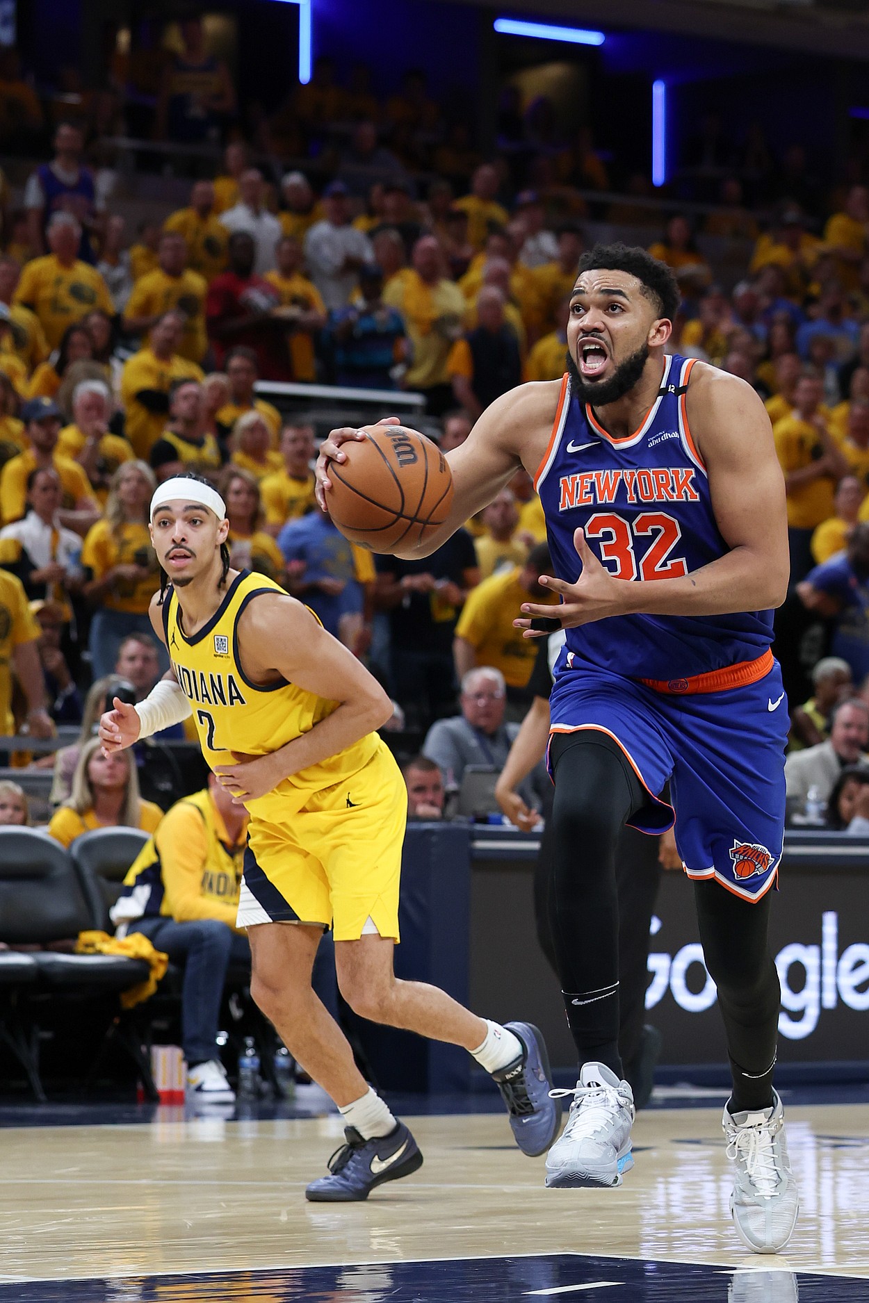 NBA: Playoffs-New York Knicks at Indiana Pacers