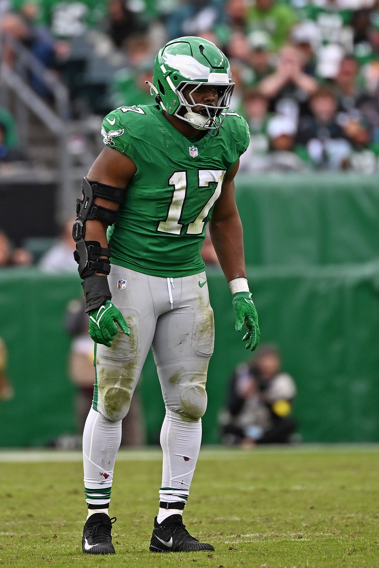 Nakobe Dean, NFL: New York Giants at Philadelphia Eagles