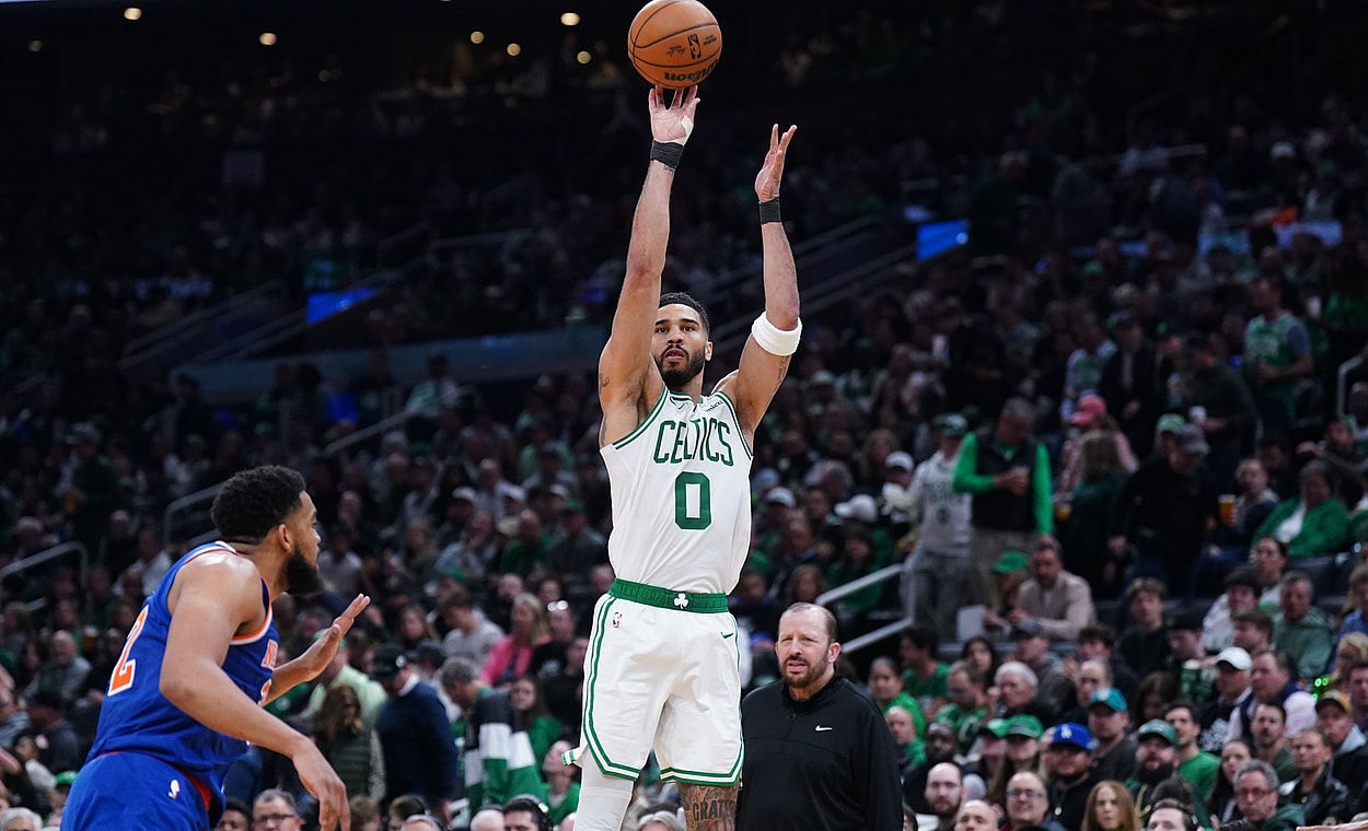 NBA: Playoffs-New York Knicks at Boston Celtics