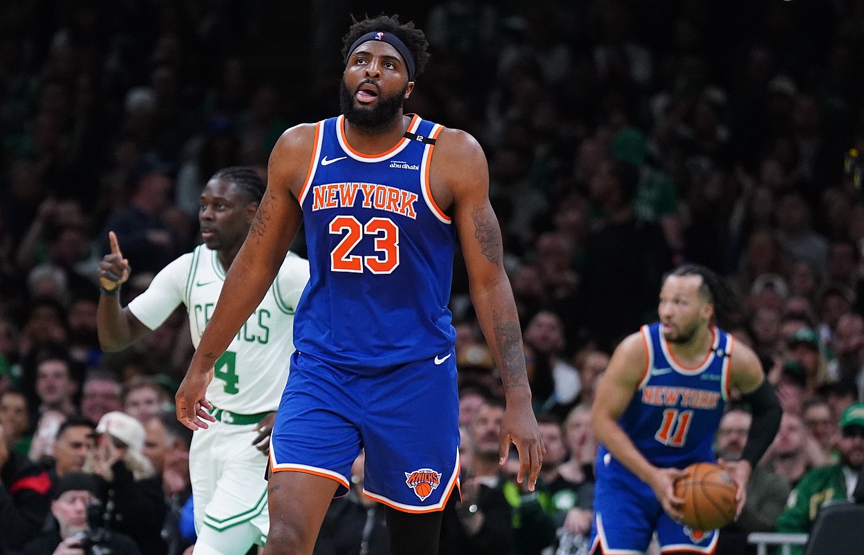 NBA: Playoffs-New York Knicks at Boston Celtics