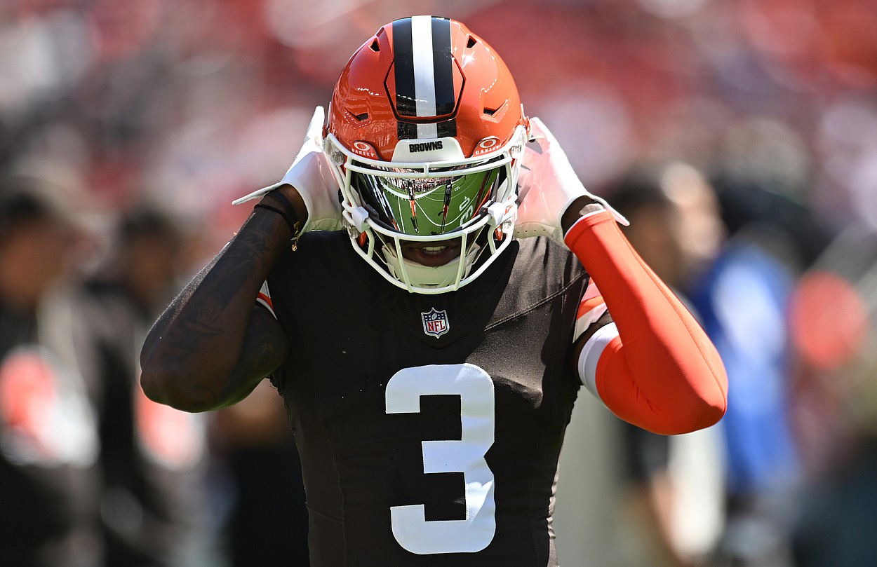 Jerry Jeudy, Giants, NFL: Cincinnati Bengals at Cleveland Browns