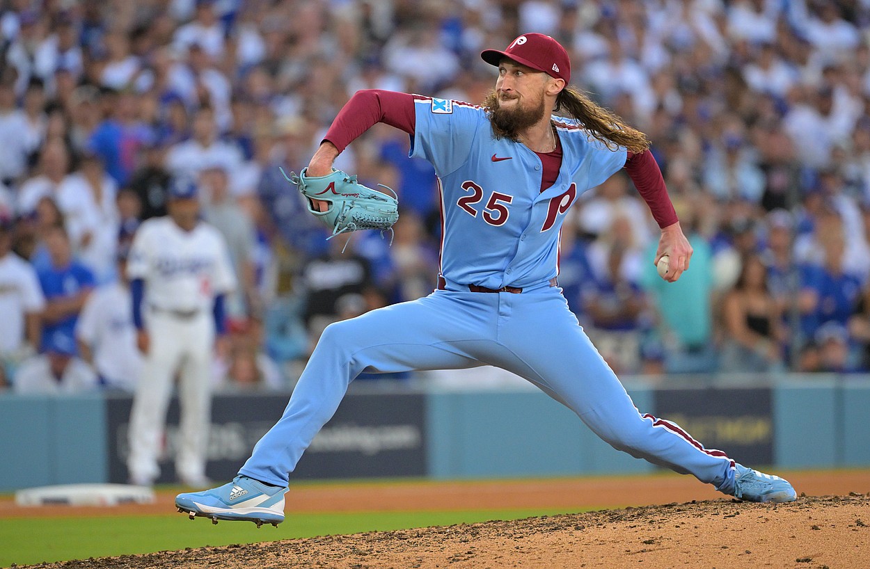 MLB: Playoffs-Philadelphia Phillies at Los Angeles Dodgers