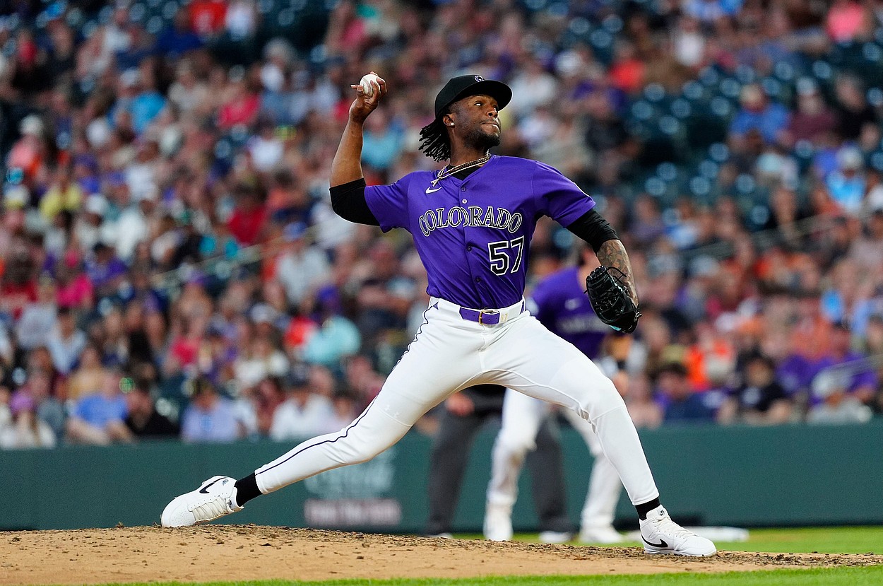 MLB: Houston Astros at Colorado Rockies