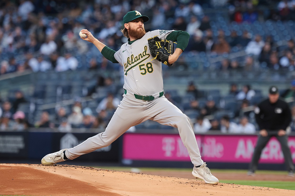 MLB: Oakland Athletics at New York Yankees