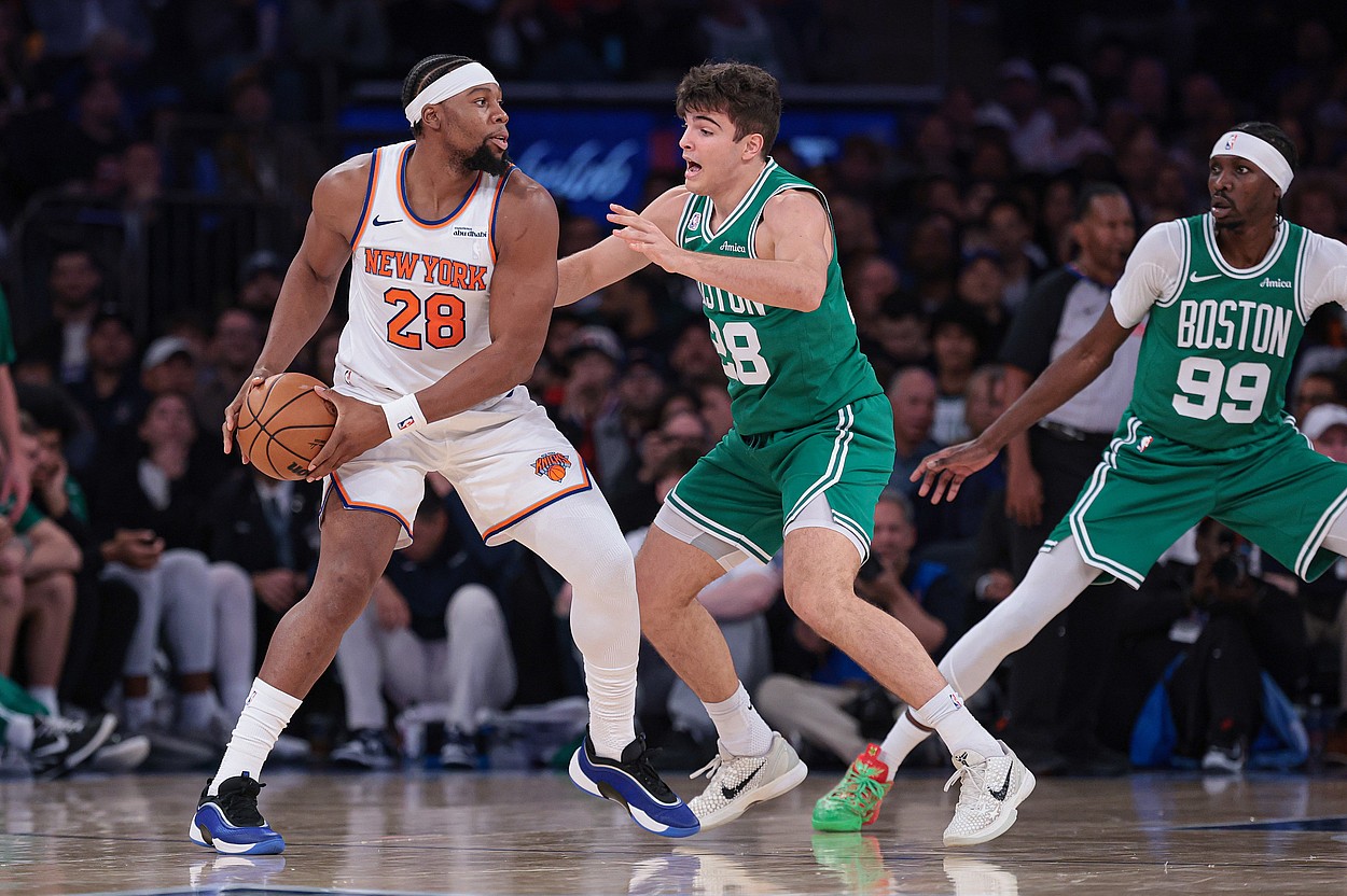 NBA: Boston Celtics at New York Knicks, Guerschon Yabusele
