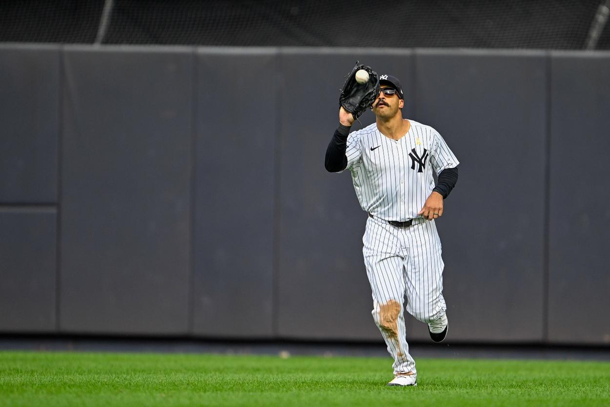 MLB: Toronto Blue Jays at New York Yankees, trent grisham