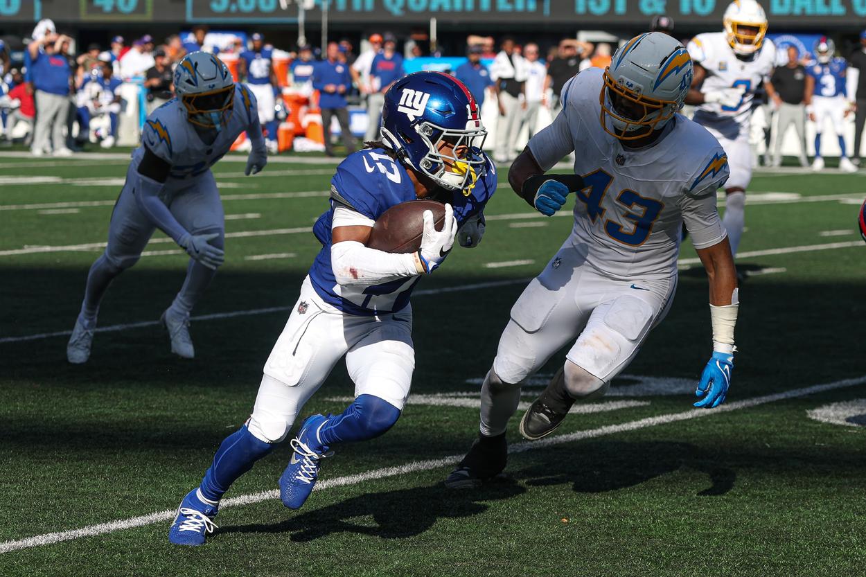 NFL: Los Angeles Chargers at New York Giants