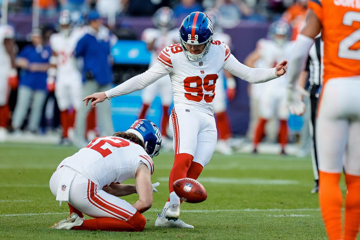 Jude McAtamney, NFL: New York Giants at Denver Broncos