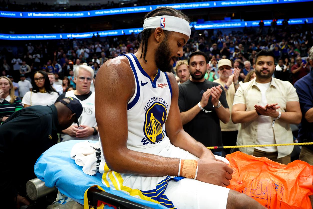 moses Moody, NBA: Golden State Warriors at Dallas Mavericks