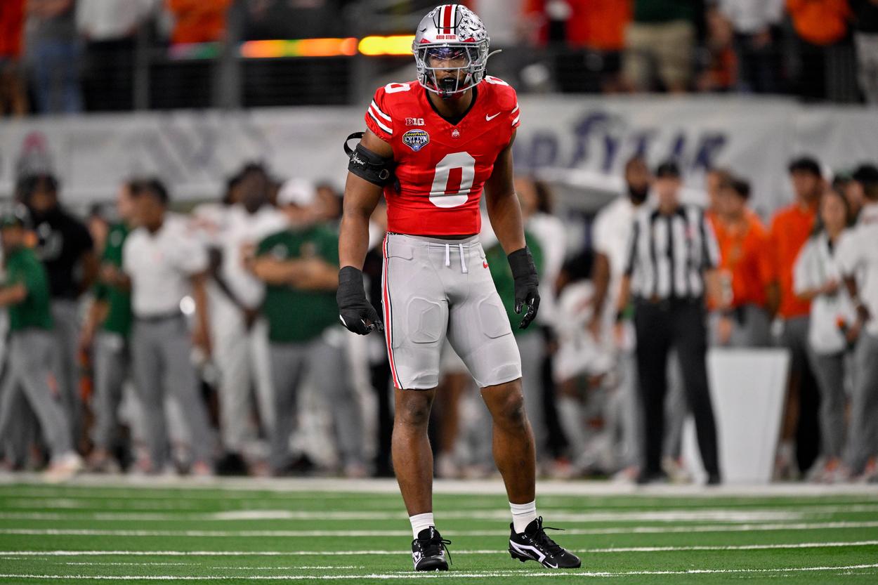 Sonny Styles, NFL Draft, 2026 NFL Draft, Giants, NCAA Football: Cotton Bowl-Miami at Ohio State