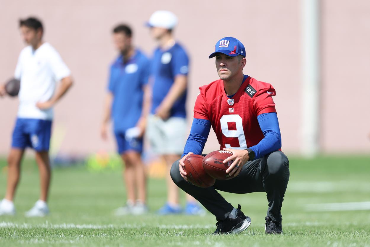 Graham Gano, NFL: New York Giants Training Camp