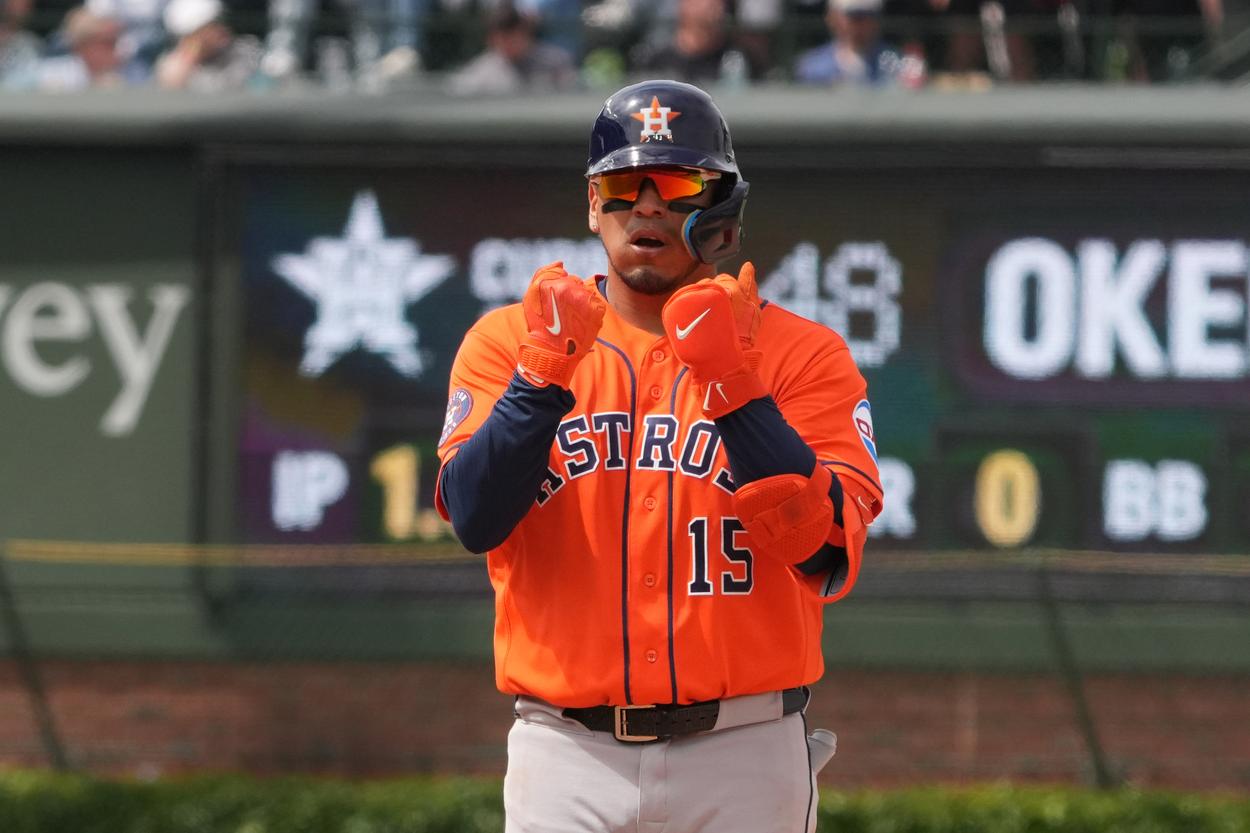 MLB: Houston Astros at Chicago Cubs
