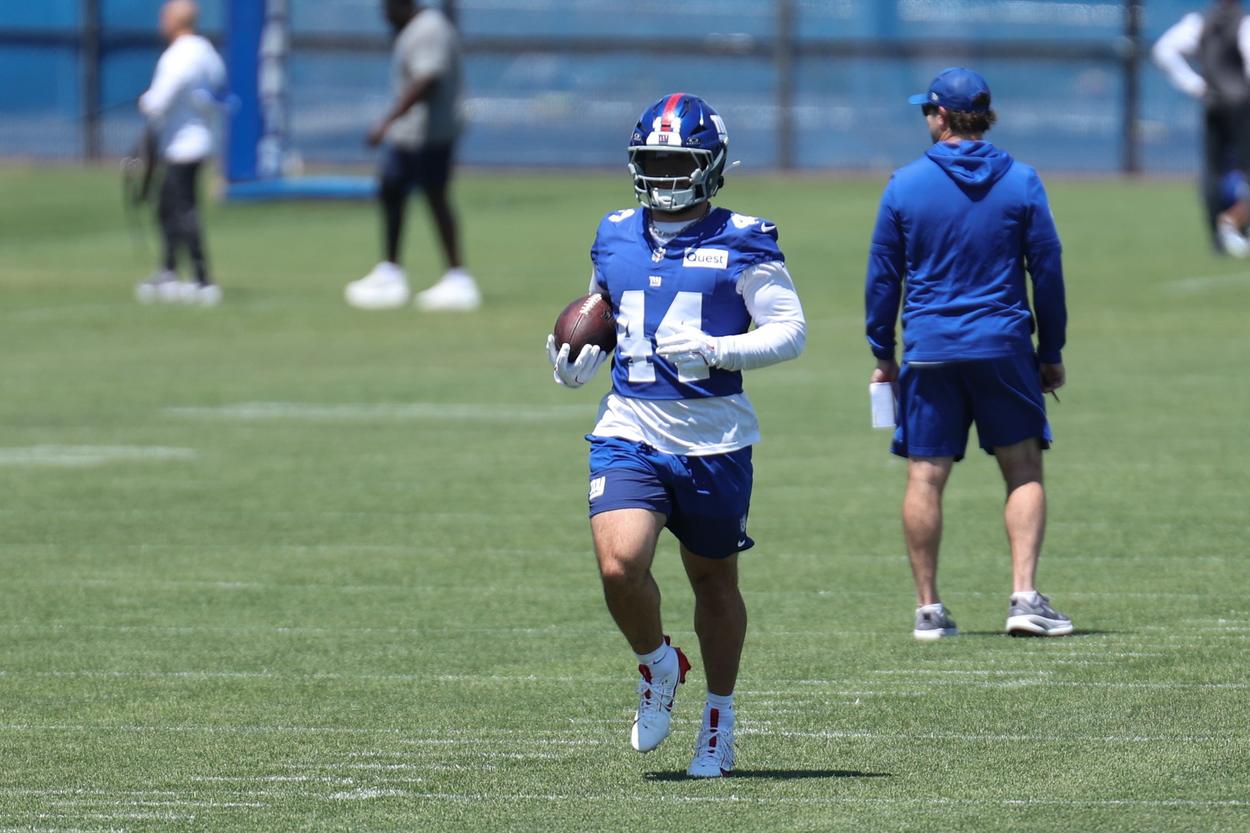 Cam Skattebo, NFL: New York Giants Minicamp