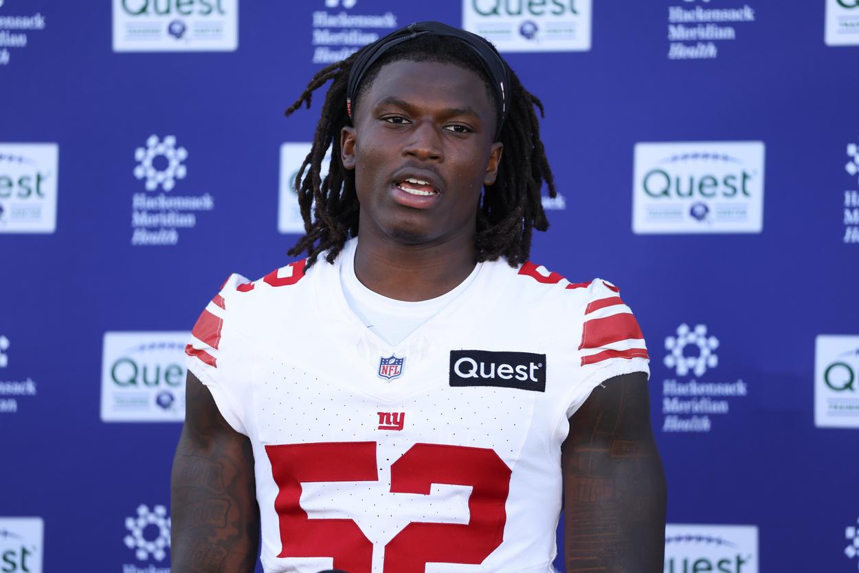 Arvell Reese, NFL: New York Giants Minicamp