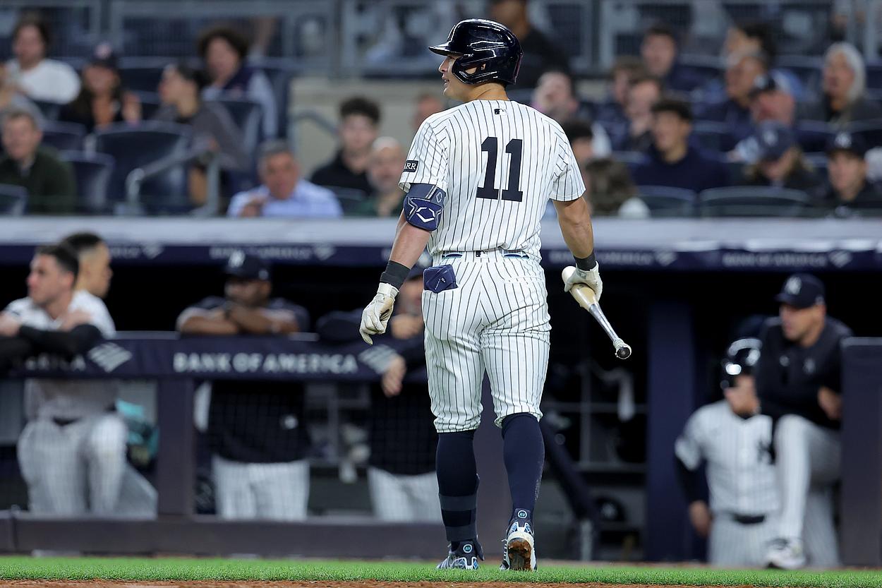 MLB: Detroit Tigers at New York Yankees, anthony volpe