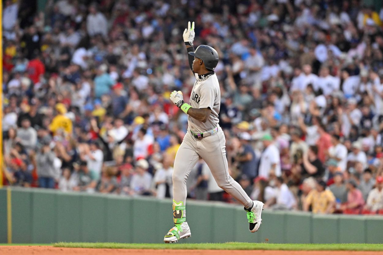 MLB: New York Yankees at Boston Red Sox, jazz chisholm