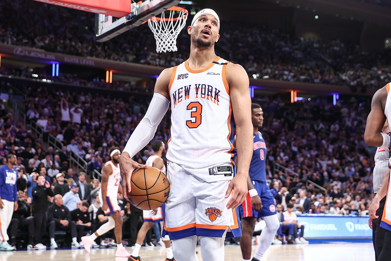 NBA: Playoffs-Detroit Pistons at New York Knicks