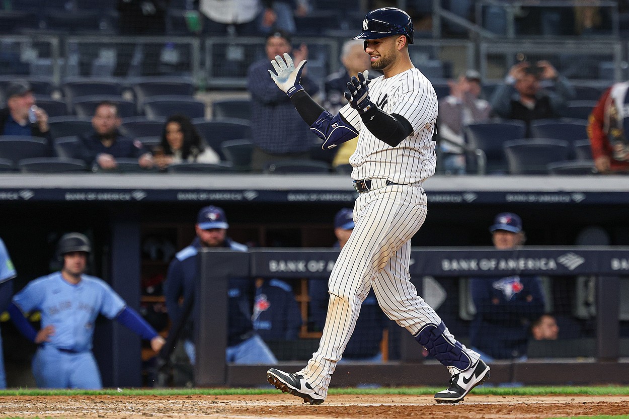 MLB: Game Two-Toronto Blue Jays at New York Yankees, j.c. escarra