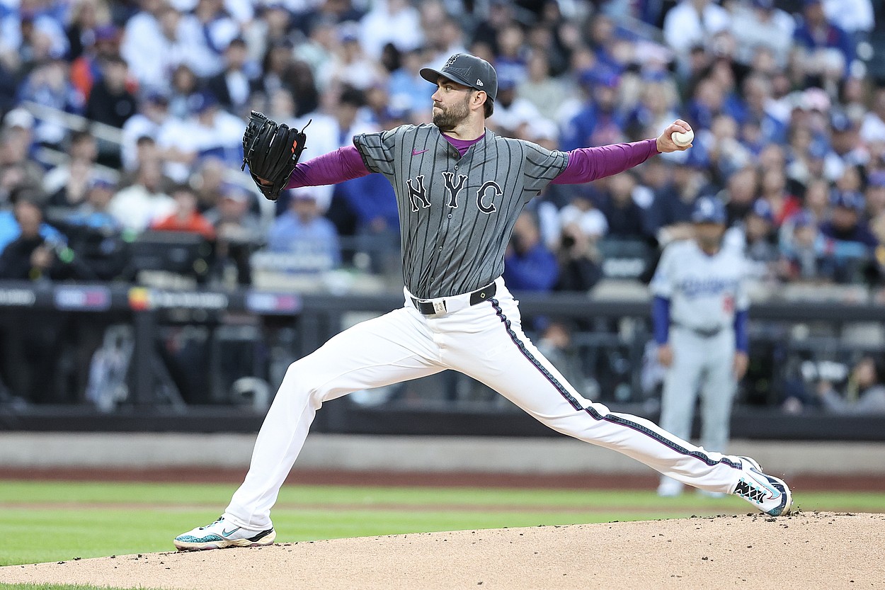 MLB: Los Angeles Dodgers at New York Mets, david peterson