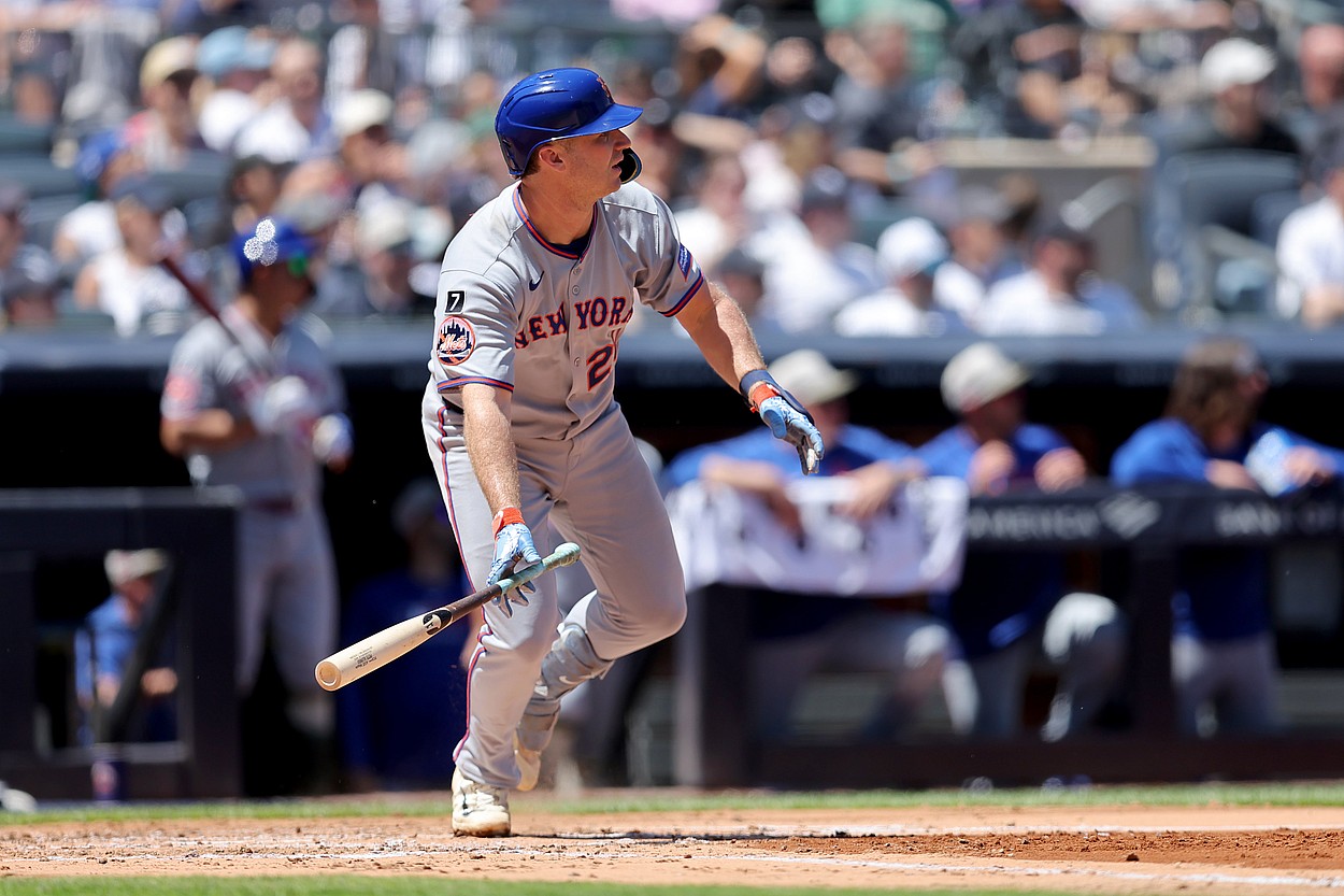 MLB: New York Mets at New York Yankees, pete alonso
