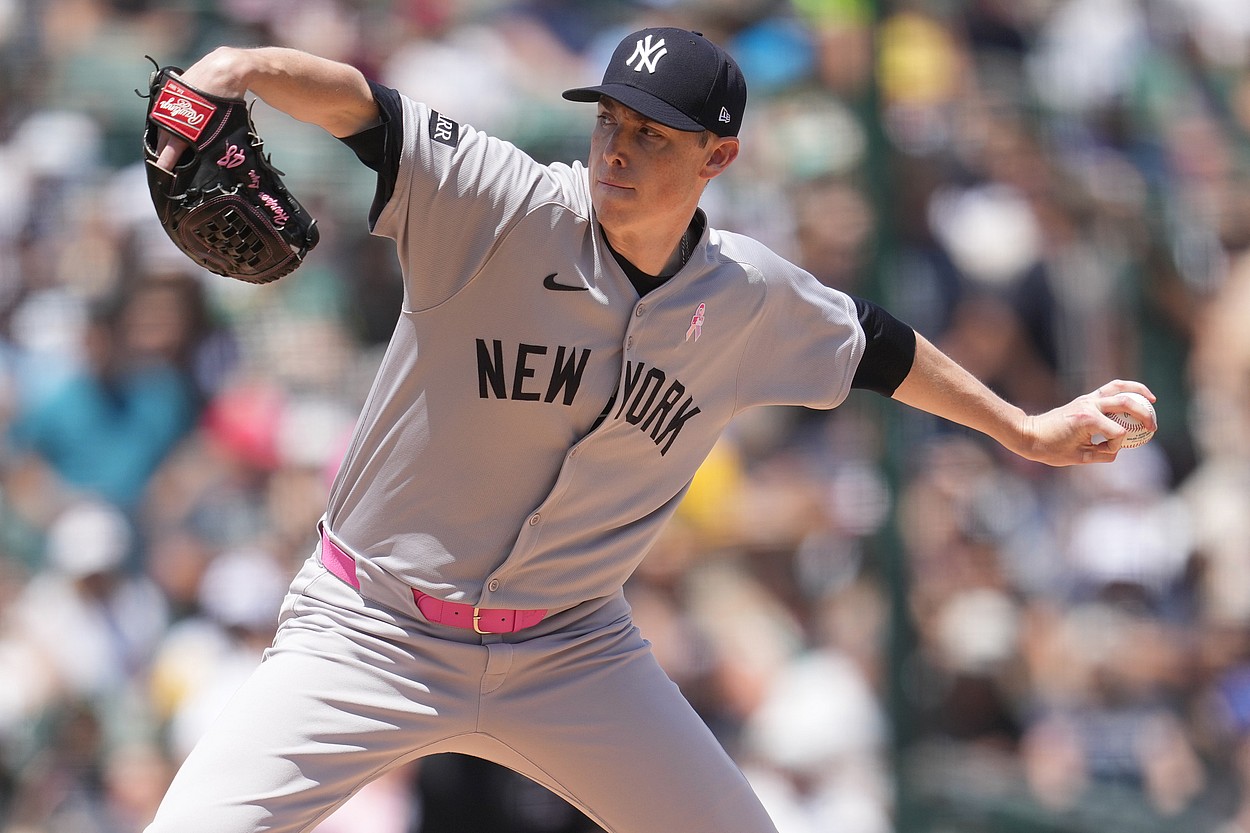MLB: New York Yankees at Athletics