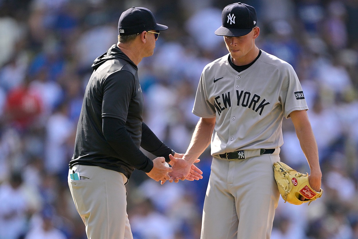 MLB: New York Yankees at Los Angeles Dodgers