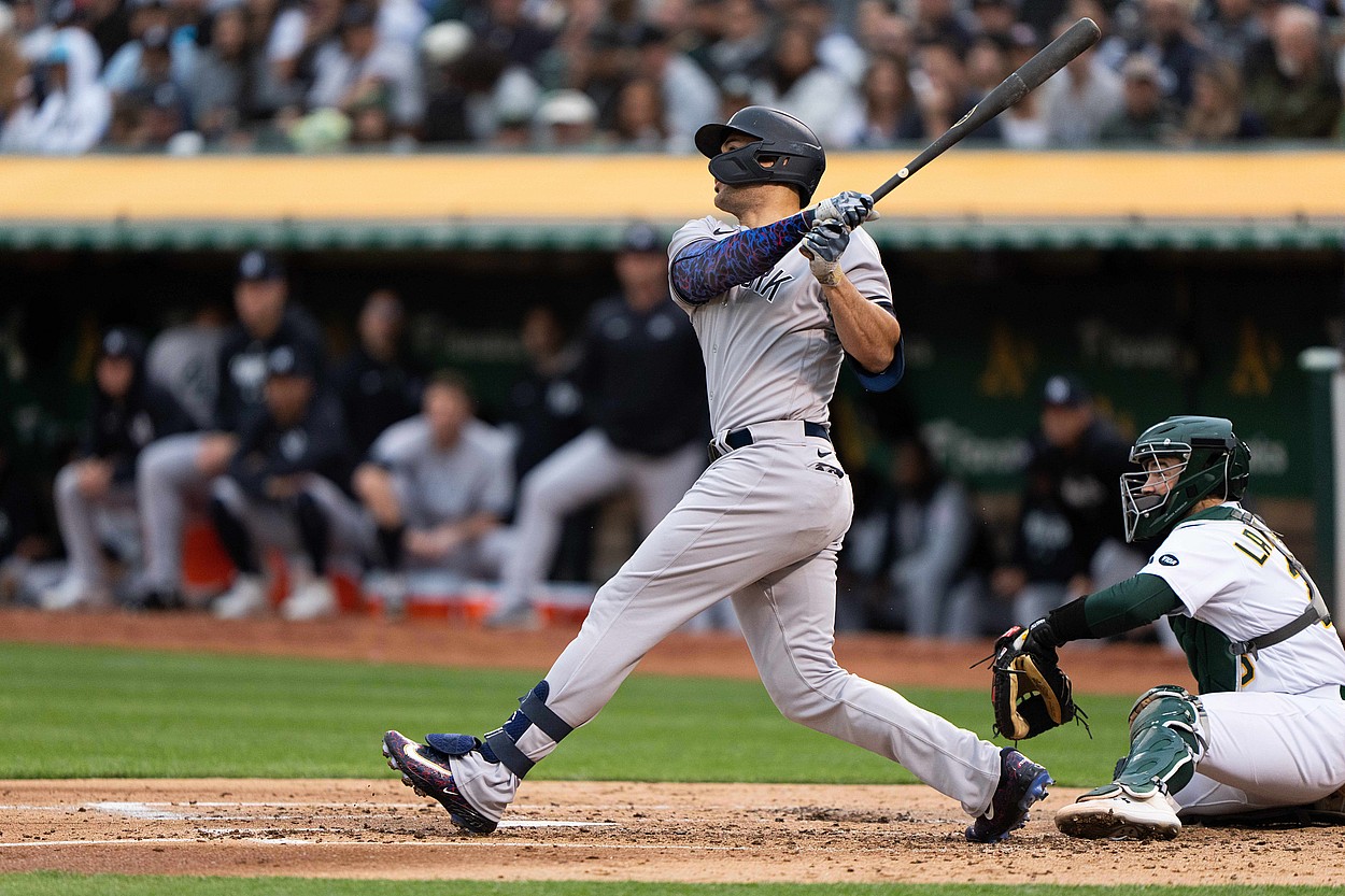 MLB: New York Yankees at Oakland Athletics