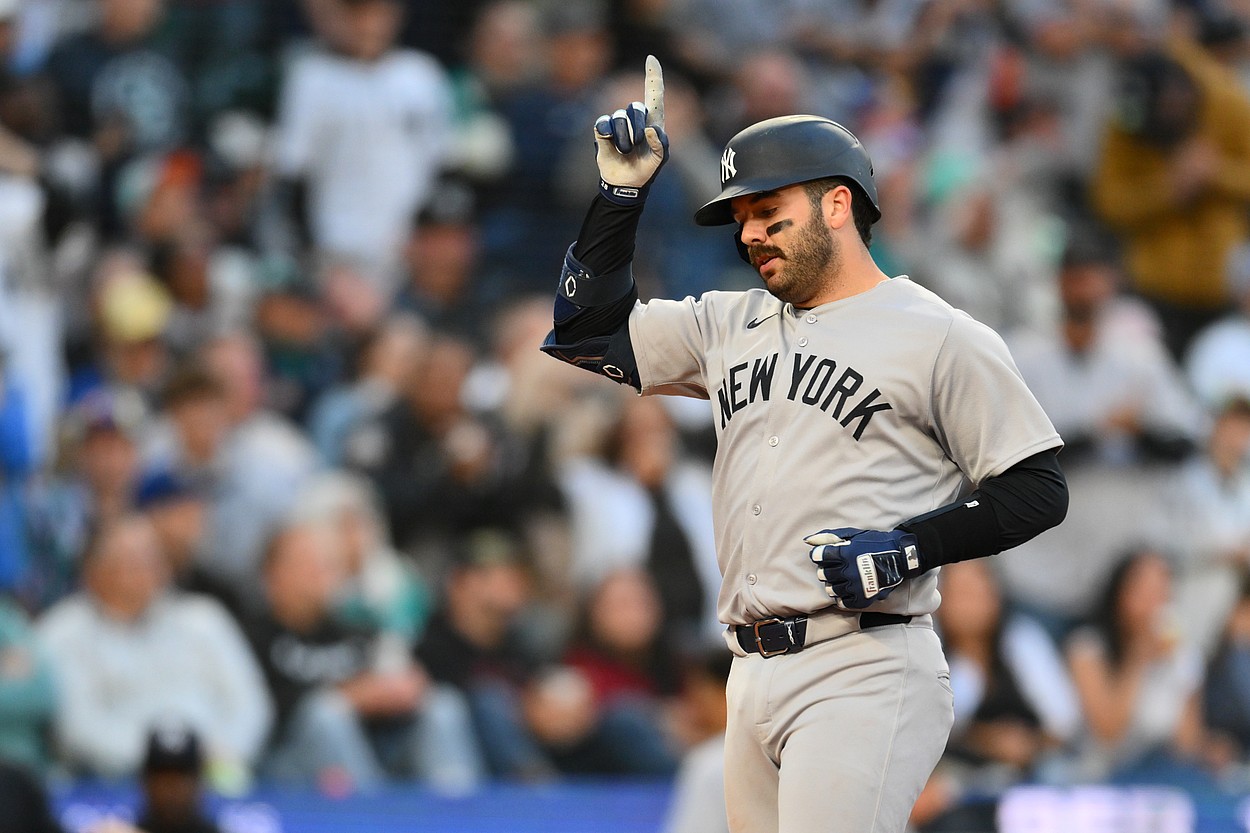 MLB: New York Yankees at Seattle Mariners, austin wells