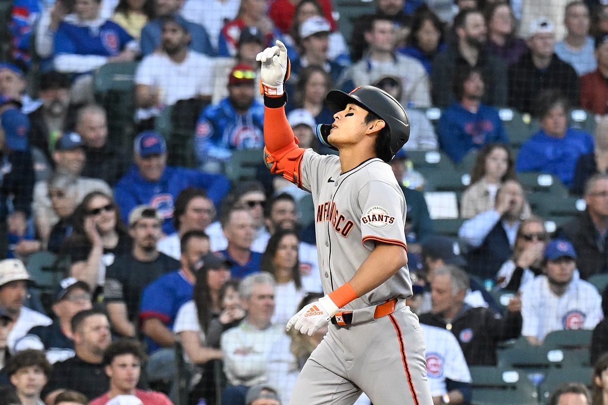 MLB: San Francisco Giants at Chicago Cubs