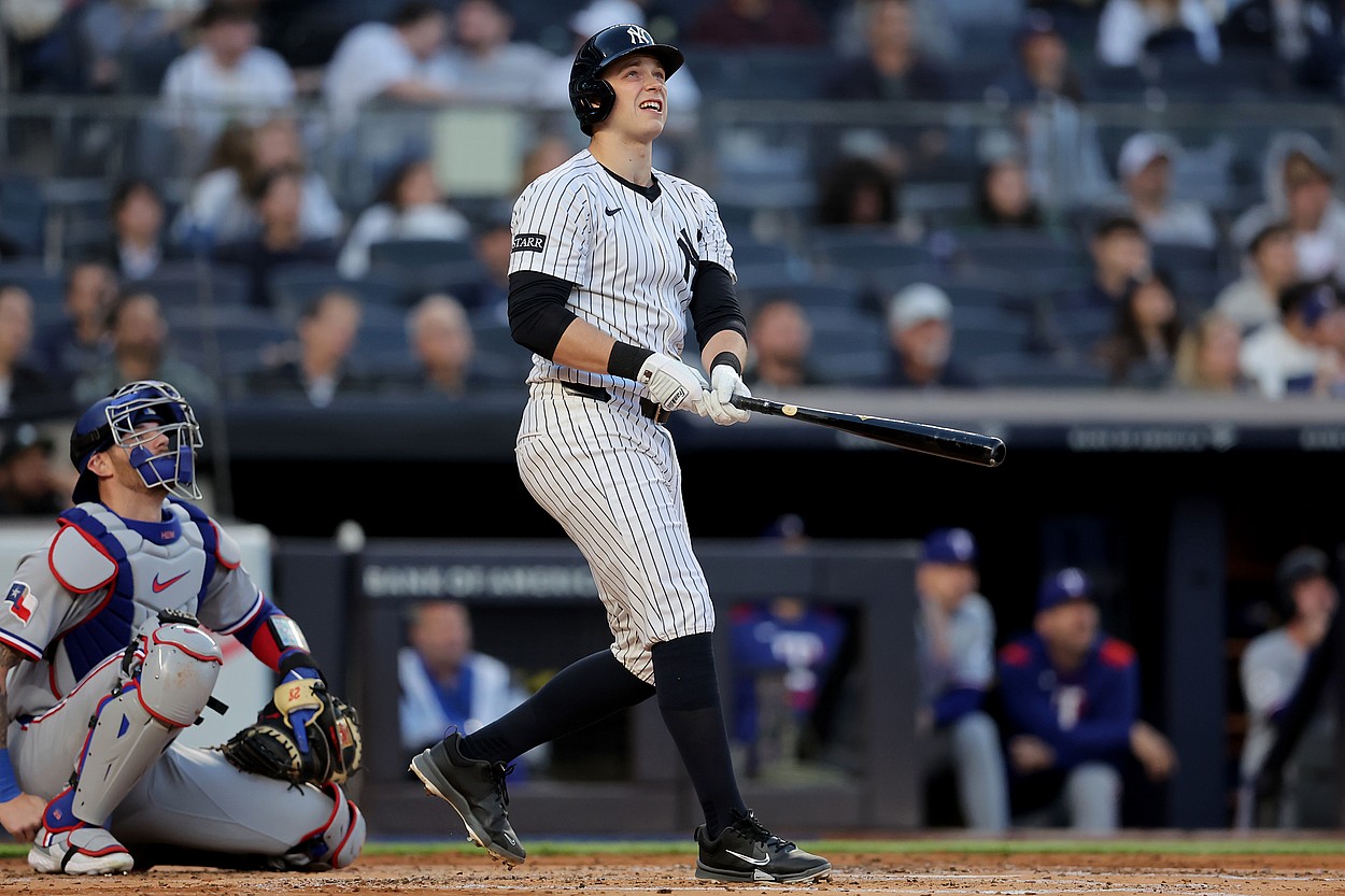 MLB: Texas Rangers at New York Yankees, ben rice