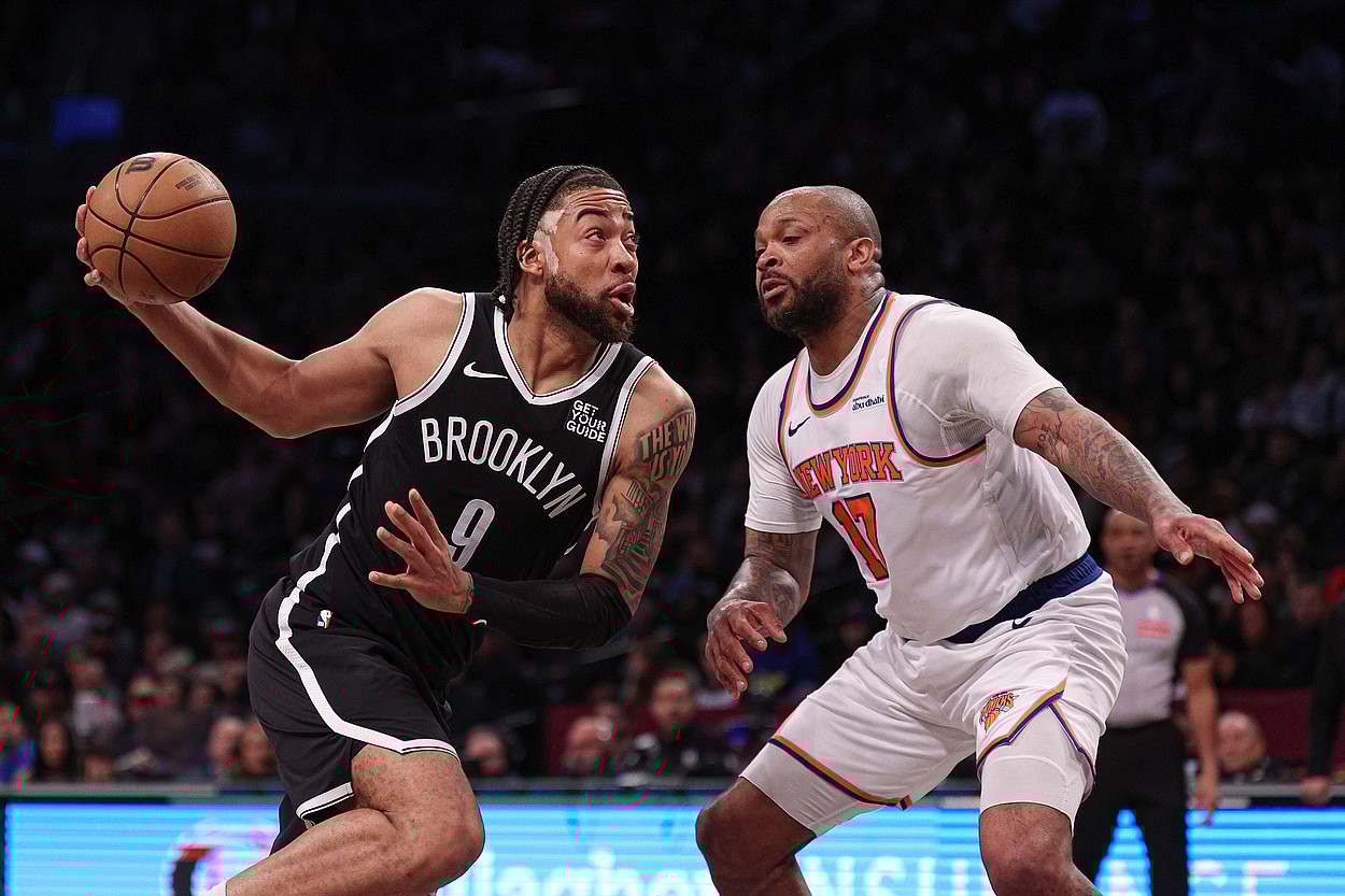 NBA: New York Knicks at Brooklyn Nets