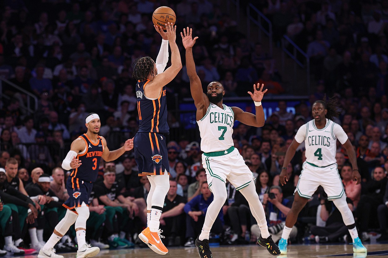 NBA: Playoffs-Boston Celtics at New York Knicks